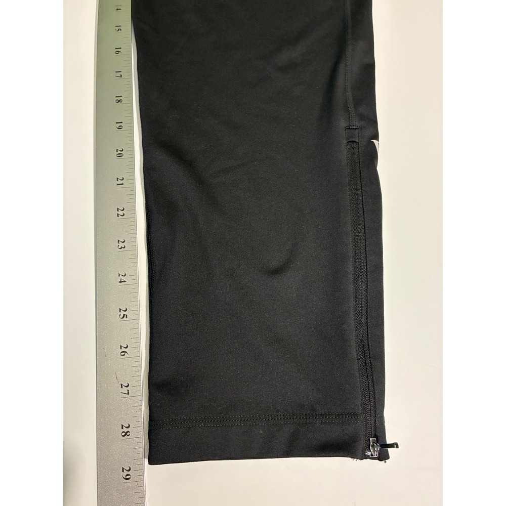 Vuori Mens XL Sunday Performance Track Pants Black Ankle Zip Joggers V454 - Picture 6 of 12